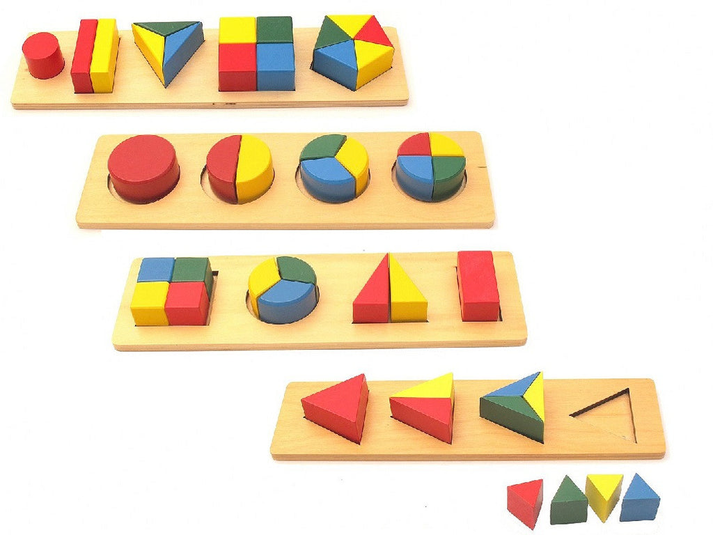 PinkMontesori Infant & Toddler Multiple Blocks Package - Pink Montessori Montessori Material for sale @ pinkmontessori.com