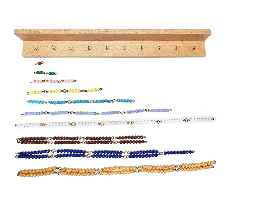 Colored Bead Chains with Rack