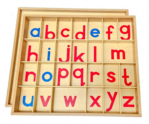 Box for Lowercase Small Movable Alphabets (Box Only)
