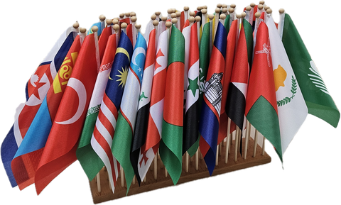 Asia Flag Stand