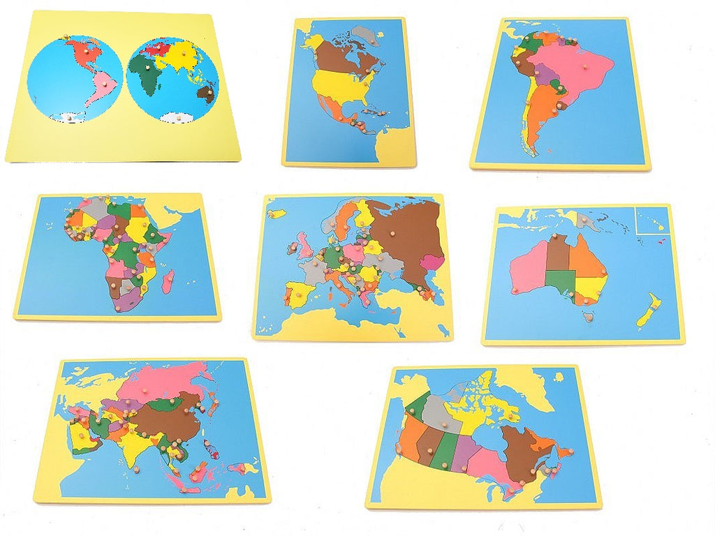 Board Map Package 2 - Set of 8 Small Board Maps (Canada)