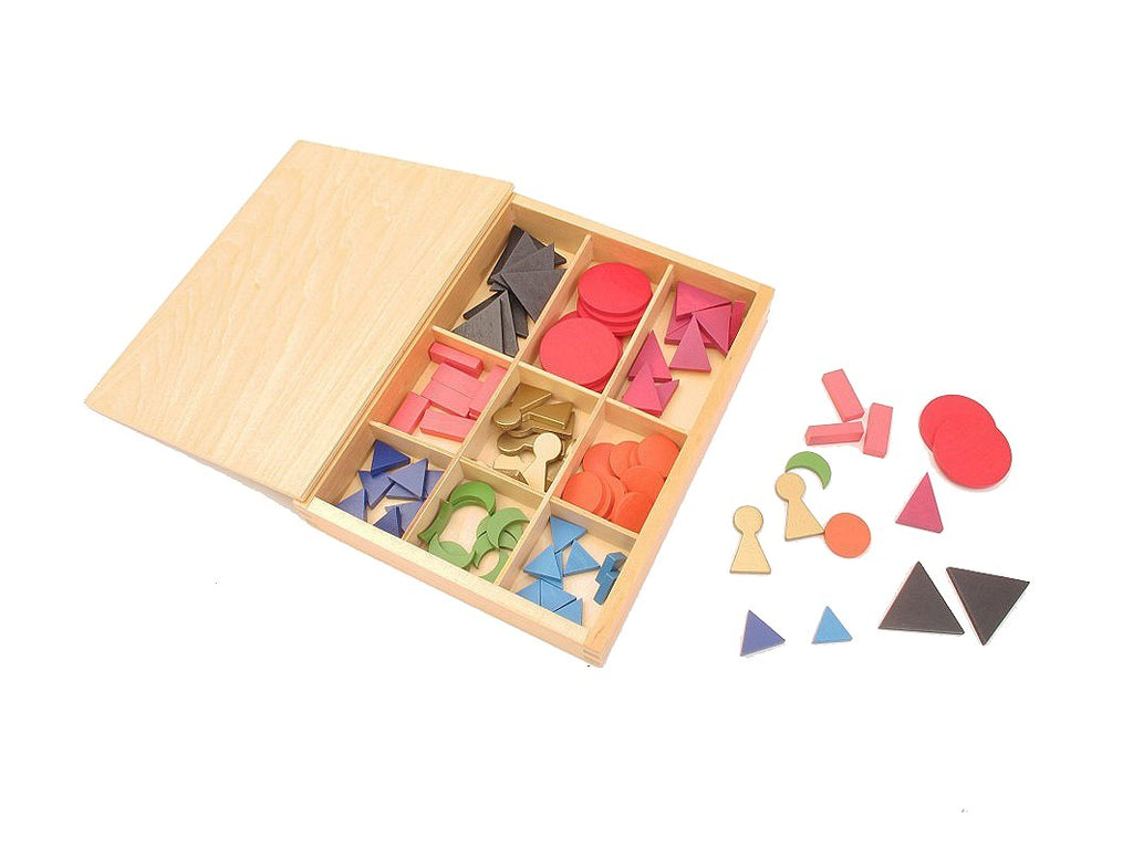 Basic Wooden Grammar Symbols with Box