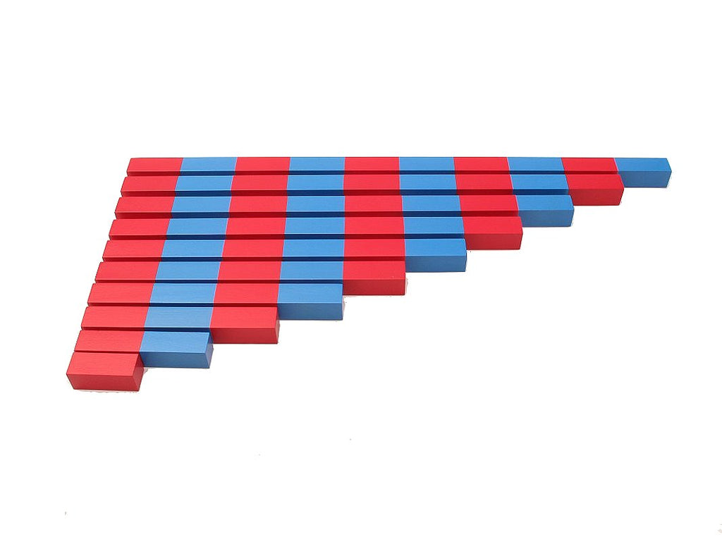 Montessori Material Family Set - Mini Numerical Rods – Pink Montessori