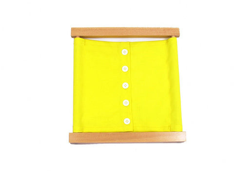 Premium Small Buttons Dressing Frame – Pink Montessori