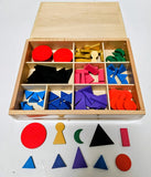 Basic Wooden Grammar Symbols with Box