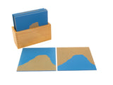 PinkMontesori Land Form Sandpaper Boards - Pink Montessori Montessori Material for sale @ pinkmontessori.com - 4
