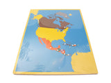 PinkMontesori Large Puzzle Map Package 1 (with USA) - Set of 8 Large Puzzle Maps - Pink Montessori Montessori Material for sale @ pinkmontessori.com - 3