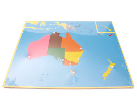 PinkMontesori Puzzle Map  Australia - Pink Montessori Montessori Material for sale @ pinkmontessori.com