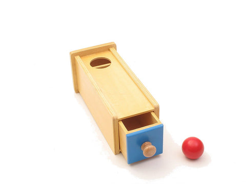 Object Permanence Box with Drawer