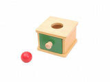 PinkMontesori Imbucare Box with Ball - Pink Montessori Montessori Material for sale @ pinkmontessori.com - 2