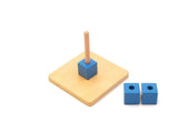 PinkMontesori Cubes on Vertical Dowel - Pink Montessori Montessori Material for sale @ pinkmontessori.com - 3