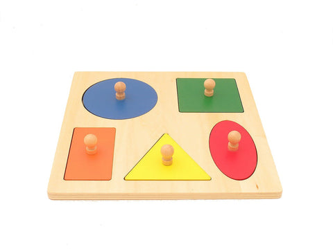 Geometric Shape Peg Board