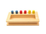 PinkMontesori Toddler Imbucare Peg Box - Pink Montessori Montessori Material for sale @ pinkmontessori.com - 3