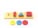 PinkMontesori Circle, Rectangle, Triangle, Square Blocks - Pink Montessori Montessori Material for sale @ pinkmontessori.com - 2