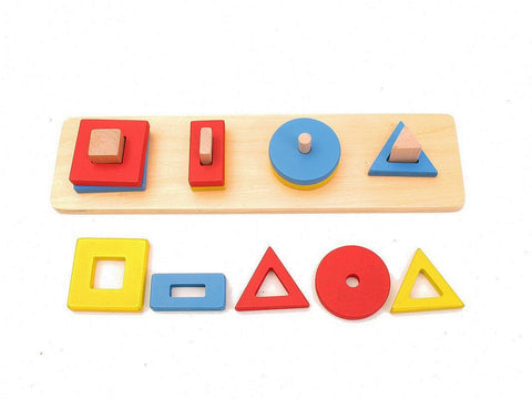 PinkMontesori Four Basic Building Blocks of Graphics - Pink Montessori Montessori Material for sale @ pinkmontessori.com - 1