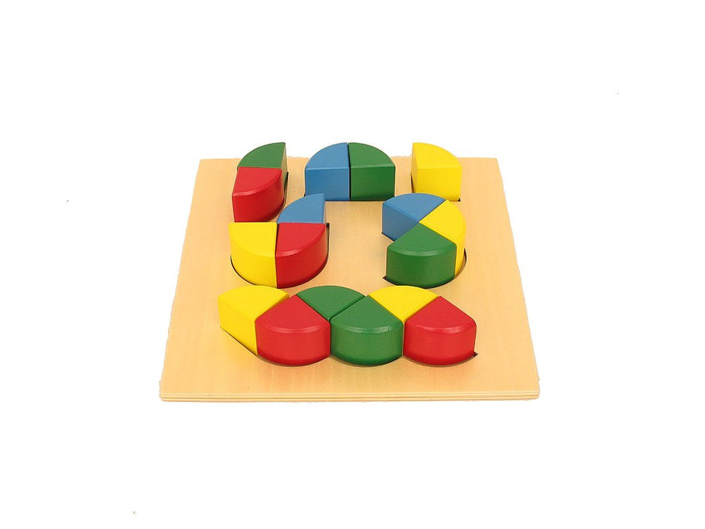 PinkMontesori Shape puzzle blocks - Pink Montessori Montessori Material for sale @ pinkmontessori.com - 1