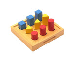 PinkMontesori Geometry Solids Ladder - Pink Montessori Montessori Material for sale @ pinkmontessori.com - 1