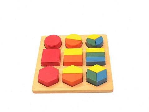PinkMontesori Decompose Geometry Tray - Pink Montessori Montessori Material for sale @ pinkmontessori.com - 1