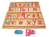 PinkMontesori Large Movable Alphabets ( Print ) with Boxes - Pink Montessori Montessori Material for sale @ pinkmontessori.com - 2