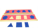 PinkMontesori Metal Insets with 2 Stands - Pink Montessori Montessori Material for sale @ pinkmontessori.com - 2