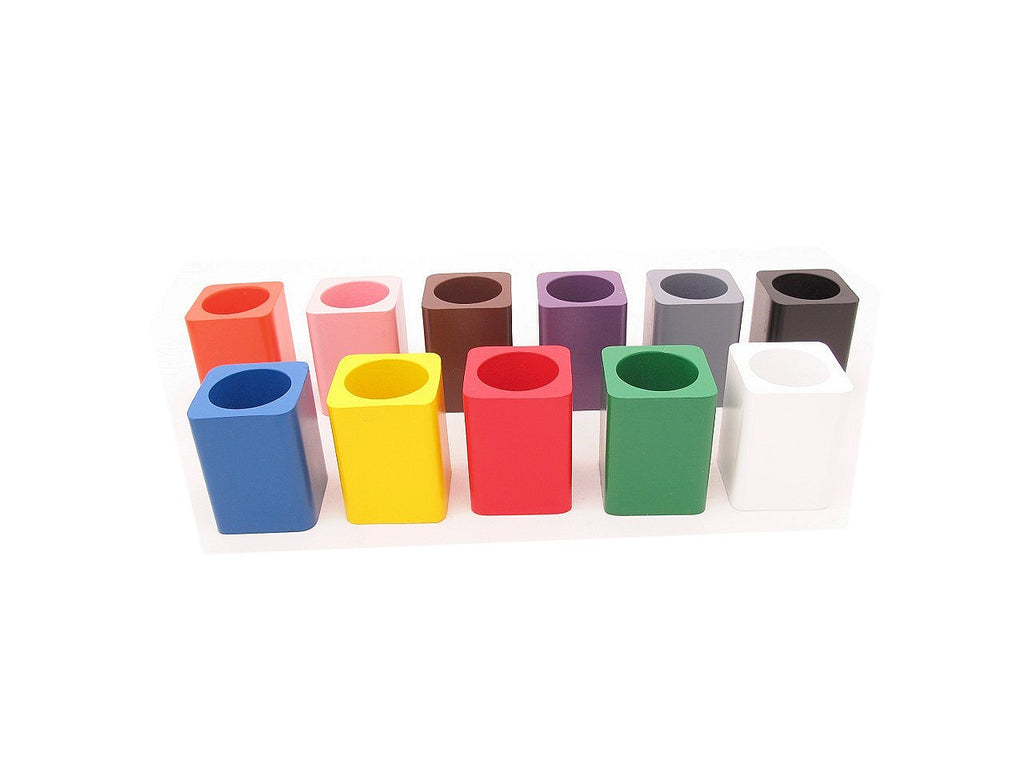 Set of 11 Coloured Pencil Holders - Premium