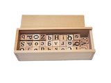 Alphabet Dice with Box
