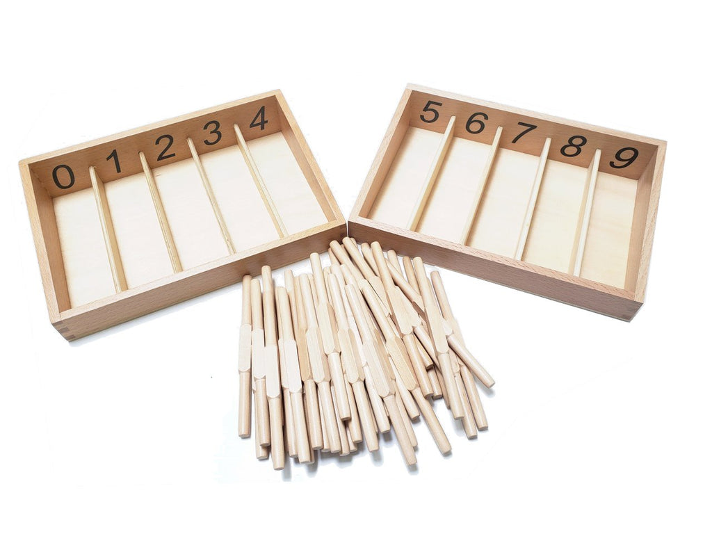 Spindle Boxes with 45 Spindles