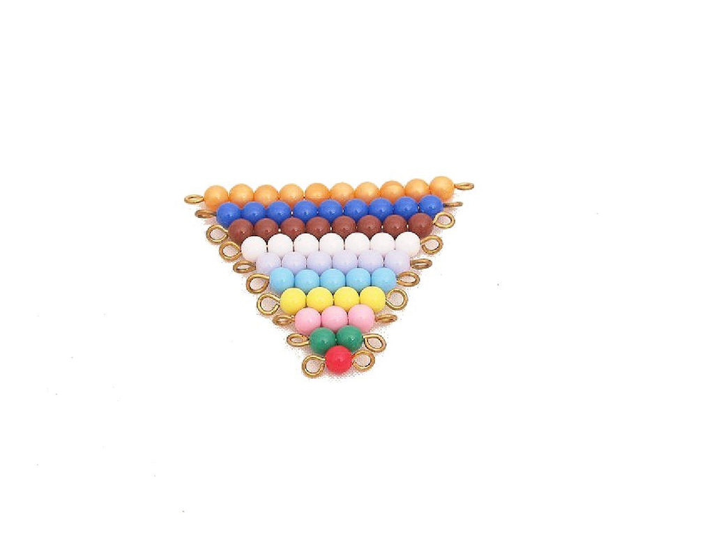 Colored Bead Stairs 1-10