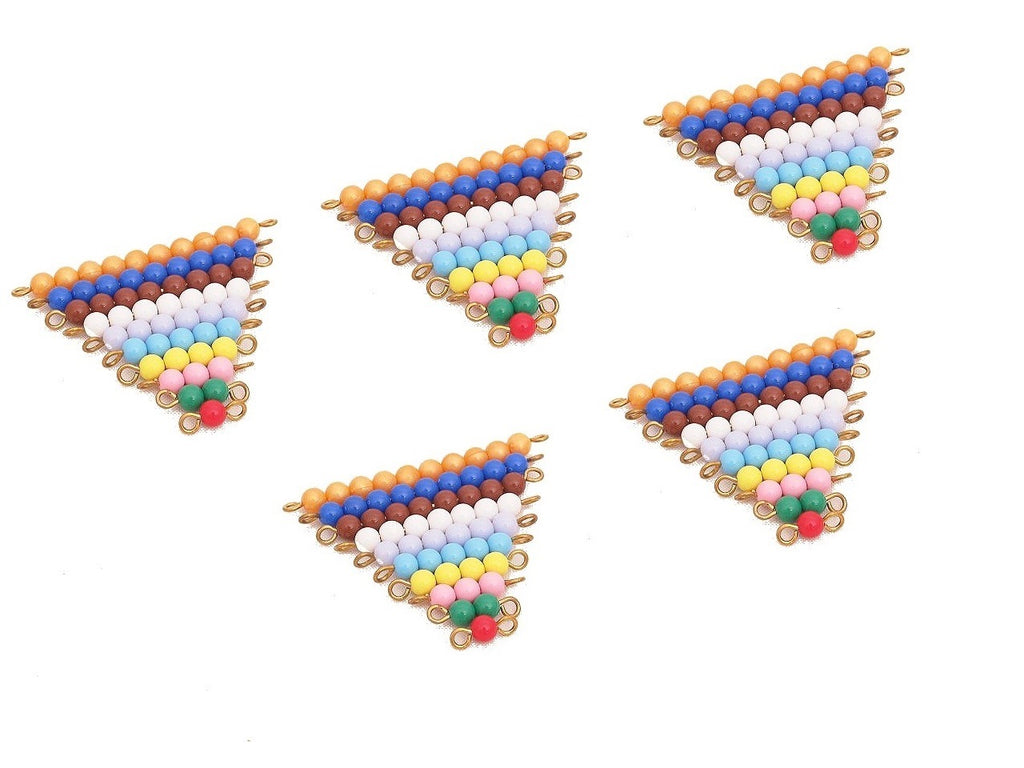 5 Sets of Colored Bead Stairs 1-10
