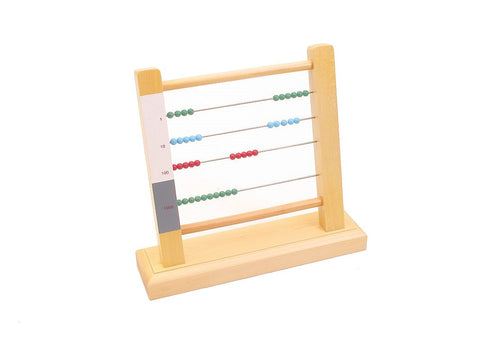 PinkMontesori Small Bead Frame - Pink Montessori Montessori Material for sale @ pinkmontessori.com