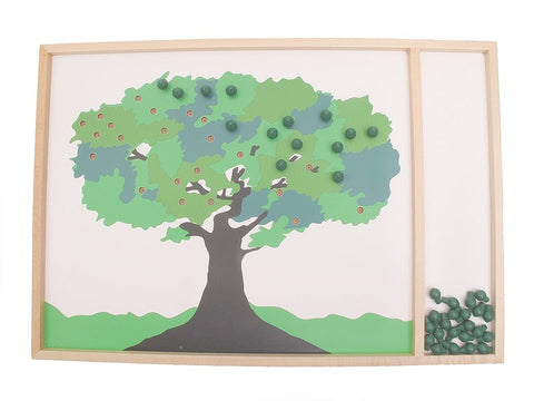 PinkMontesori Apple Tree Game - Pink Montessori Montessori Material for sale @ pinkmontessori.com