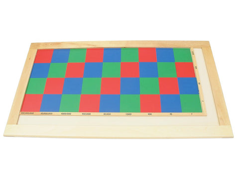 PinkMontesori Checker Board - Pink Montessori Montessori Material for sale @ pinkmontessori.com - 1