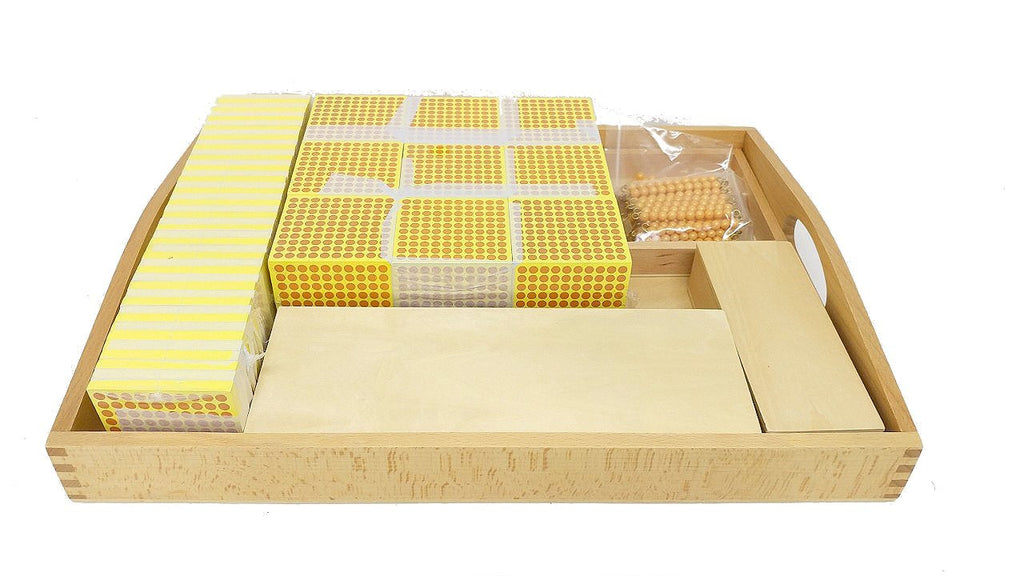 Montessori Decimal System Combination - Bead Materials w/ Number