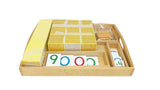 PinkMontesori Decimal System Combination Tray - Bead Materials with Number Cards - Pink Montessori Montessori Material for sale @ pinkmontessori.com - 2