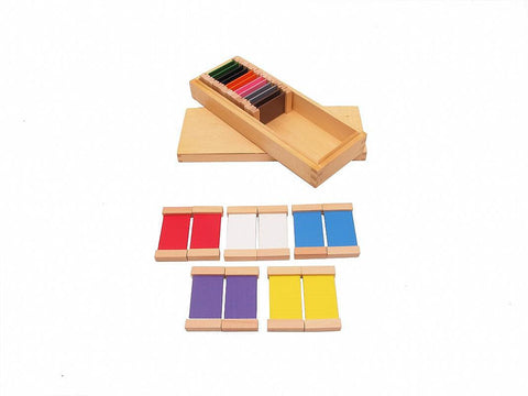 PinkMontesori Color Tablet Box 2 - Pink Montessori Montessori Material for sale @ pinkmontessori.com