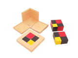 PinkMontesori Algebraic Binomial Cube - Pink Montessori Montessori Material for sale @ pinkmontessori.com - 2