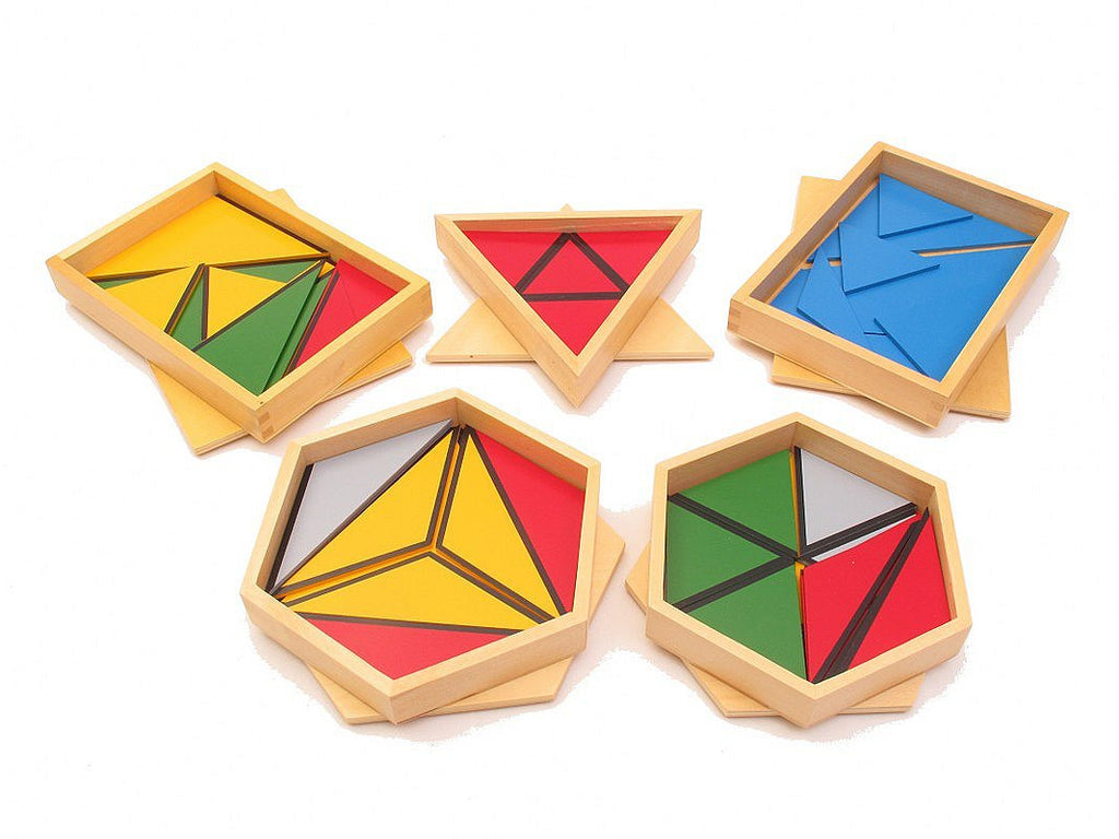 PinkMontesori Constructive Triangles - Pink Montessori Montessori Material for sale @ pinkmontessori.com - 1