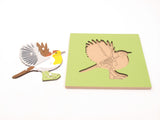 PinkMontesori Bird Skeleton Puzzle - Pink Montessori Montessori Material for sale @ pinkmontessori.com - 1