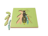 PinkMontesori Wasp Puzzle - Pink Montessori Montessori Material for sale @ pinkmontessori.com - 2